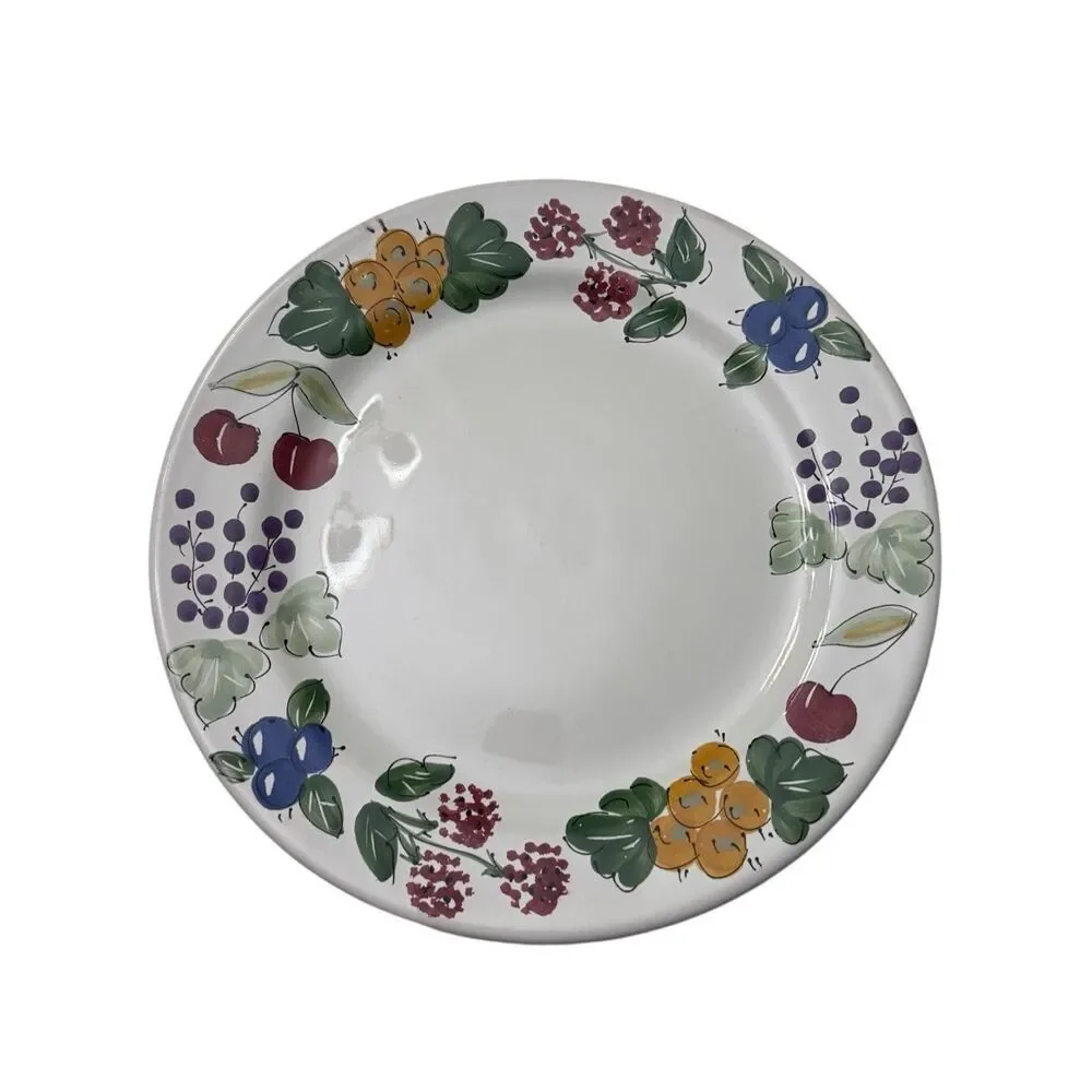 Vintage Hand Painted Sárospatak Plate Hungary Good‎ Used Condit. 11” plate